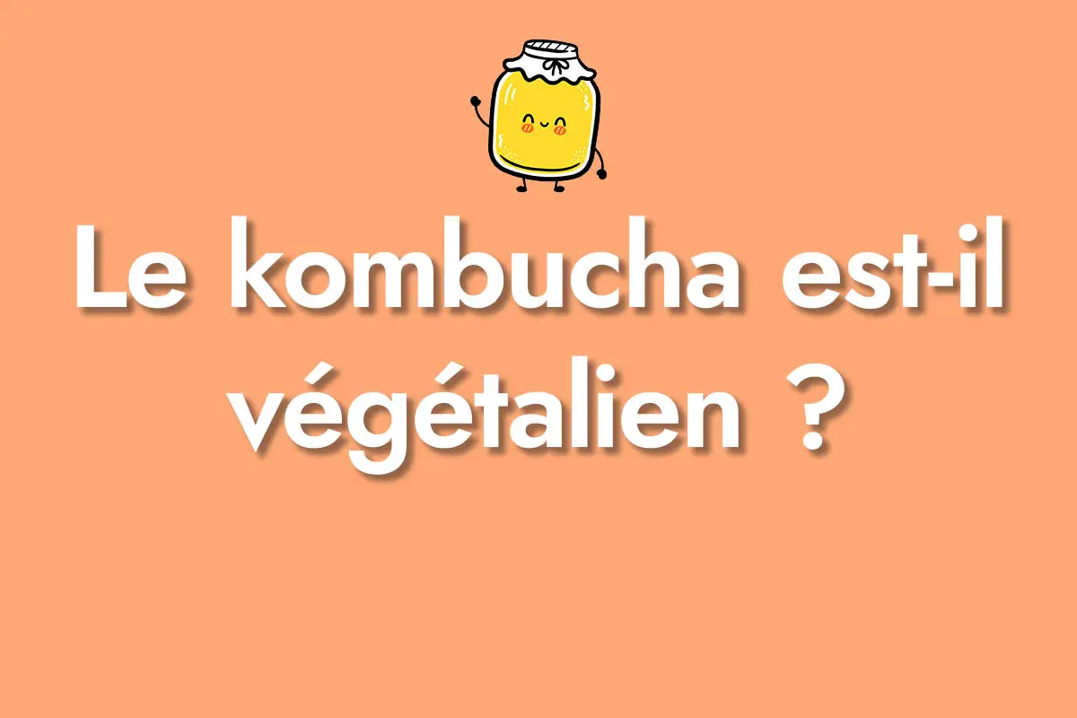 Le kombucha est-il végétalien ?